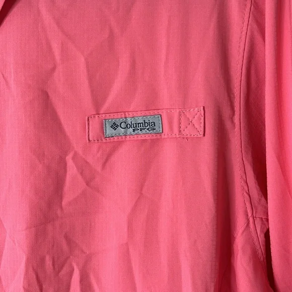 Columbia PFG Women’s Tamiami II LS Button-Up Shirt in melon color, size XL, NWT. - Picture 7 of 13